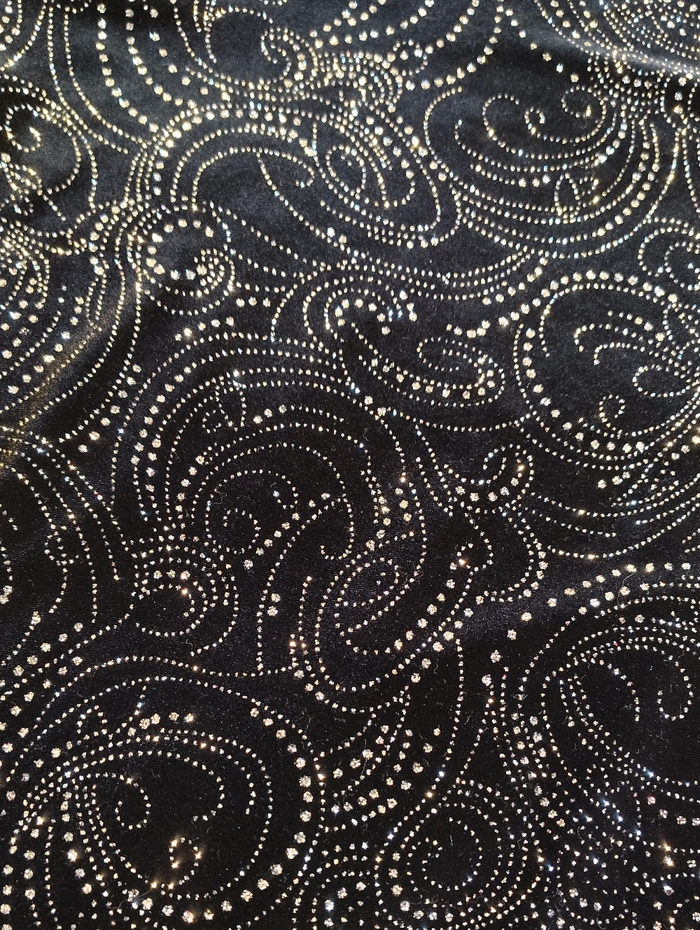 Notations Sparkly Black Blouse - 1X - Picture 10 of 10